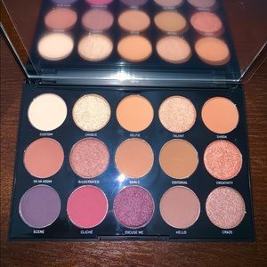 Morphe eyeshadow Palette Night Master 15 shades